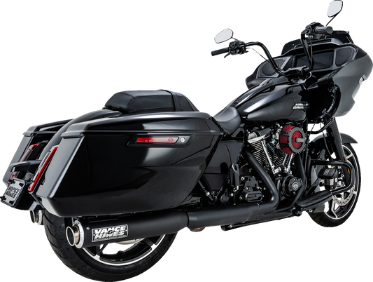 VANCE & HINES Supersport Slip-On Mufflers for Harley M8 Bagger – Part Number 46721