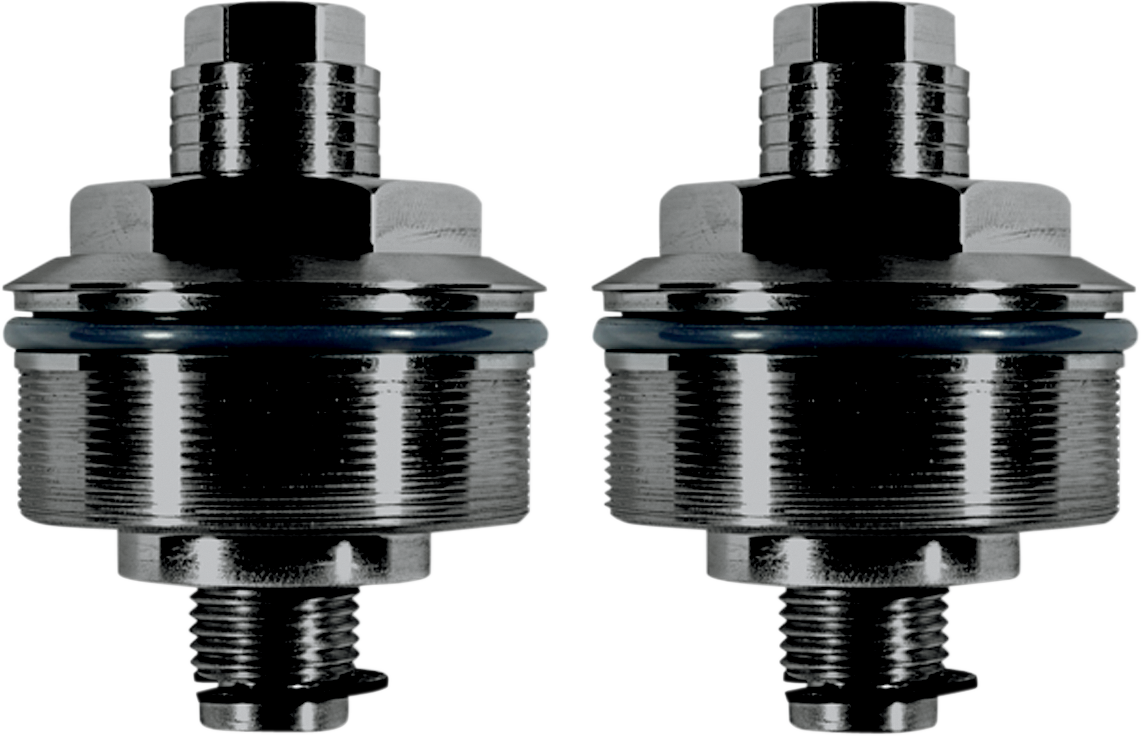 SPEED MERCHANT Fork Preload Adjuster - 49 mm - Black Anodized SM49A-1