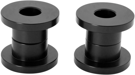 SPEED MERCHANT Standard Solid Handlebar Riser Bushing - Black SM-HDFLRB-B