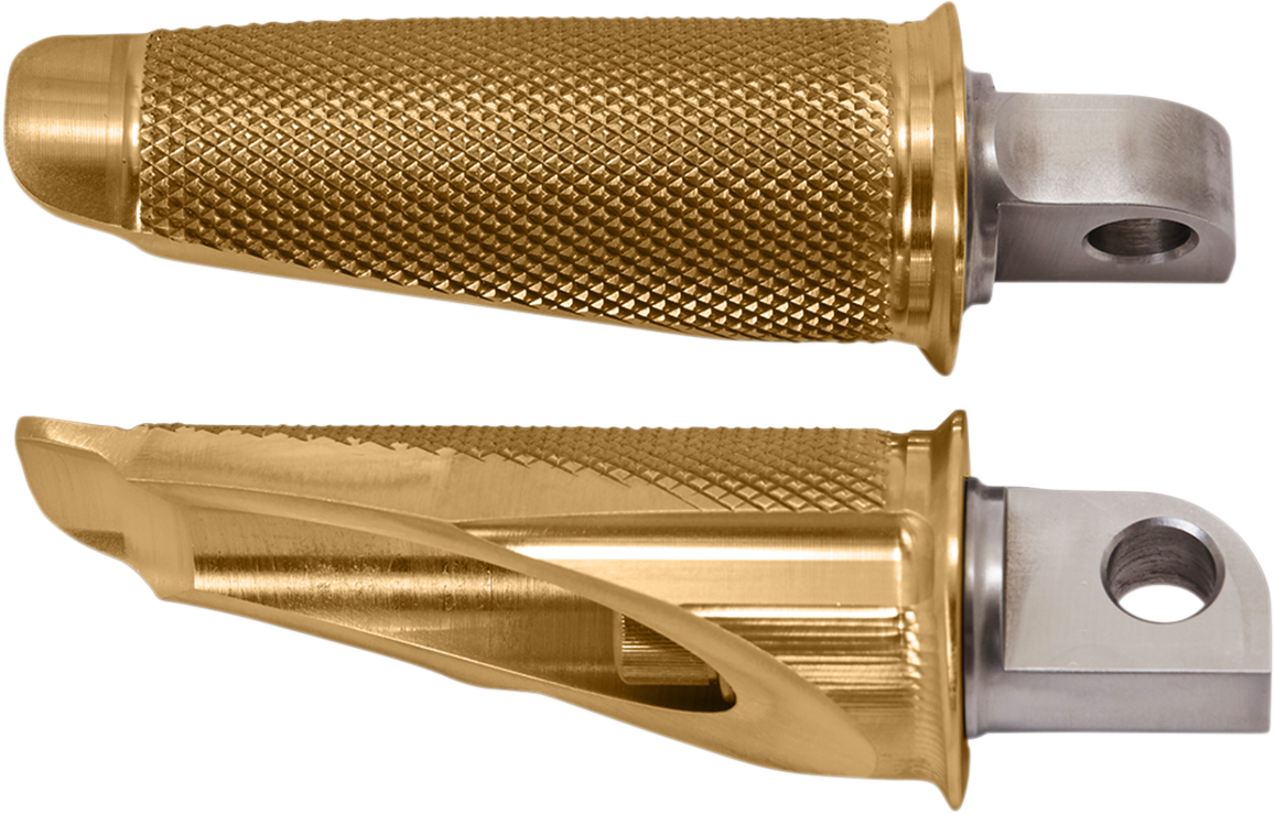 SPEED MERCHANT Foot Pegs - Gold SM-HDSP4001G