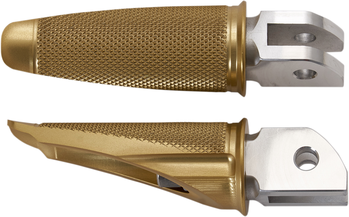 SPEED MERCHANT Foot Pegs - Gold SM-HDSTSPG