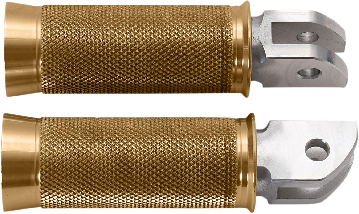 SPEED MERCHANT Cruiser Foot Peg - Gold - Softail SM-HDSTCPG