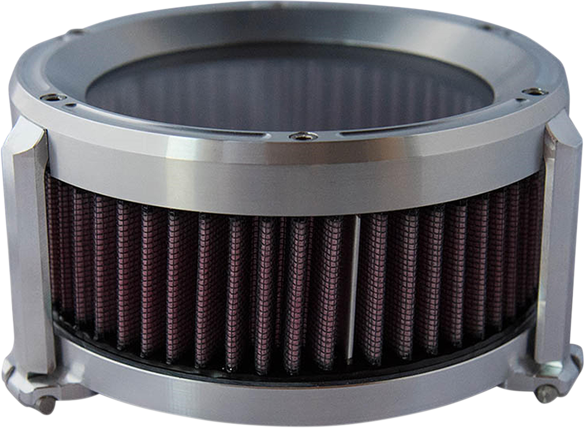 TRASK Assault Charge High-Flow Air Cleaner - Raw TM-1023R