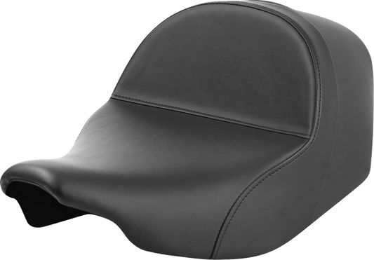 SADDLEMEN Solo Seat Plain for Harley-Davidson FLT/FLH 2023-2024, Part #823-07-0040