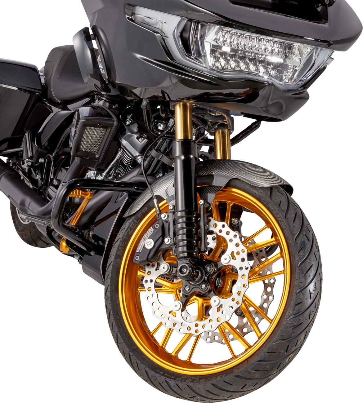 ARLEN NESS Fork Legs - Black Anodized 120-023