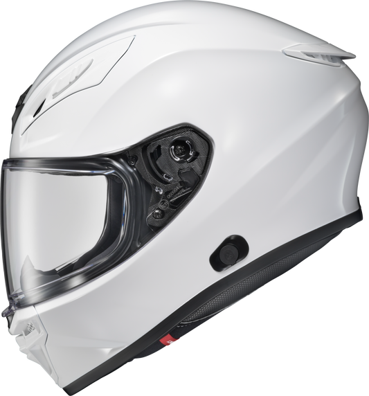 Scorpion EXO Exo R430 Full Face Helmet Solid White - Lightweight, SNELL & DOT Certified