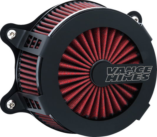 Vance & Hines VO2 Cage Fighter Air Intake Kit - Black Ceramic Part 41106