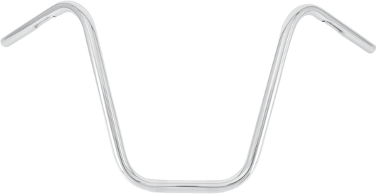 BURLY BRAND 1" Narrow Bottom Ape Hanger Handlebar - 14" - Chrome B28-338