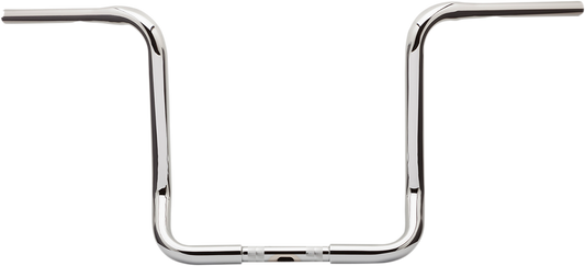 BURLY BRAND 1-1/4" Bagger Ape Hanger Handlebar - 15" - TBW - Chrome B12-2002C