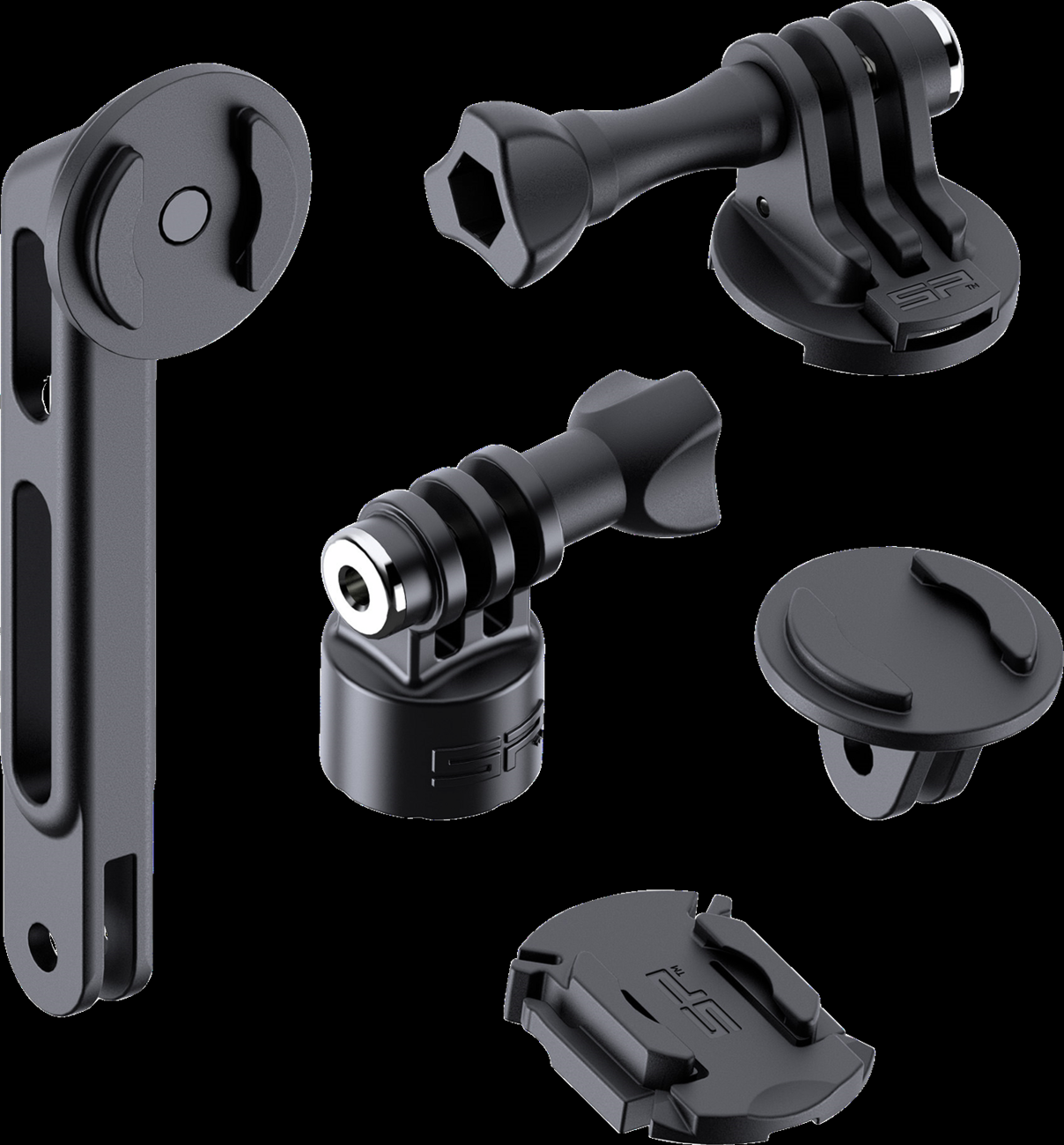 SP CONNECT Creator Kit - SPC+ 52832 with 360° Adjustment for GoPro and MicroRails Mounts