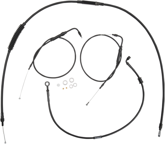 BURLY BRAND Handlebar Cable and Brake Line Kit for Clubman Handlebars - '97-'03 XL B30-1097
