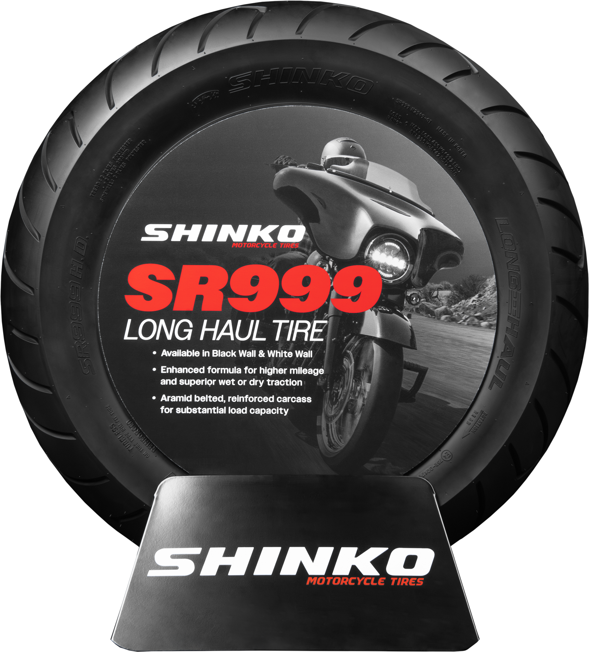 Shinko Tire Insert 999 - 17 Inch Diameter for Enhanced Tire Display and Customer Engagement