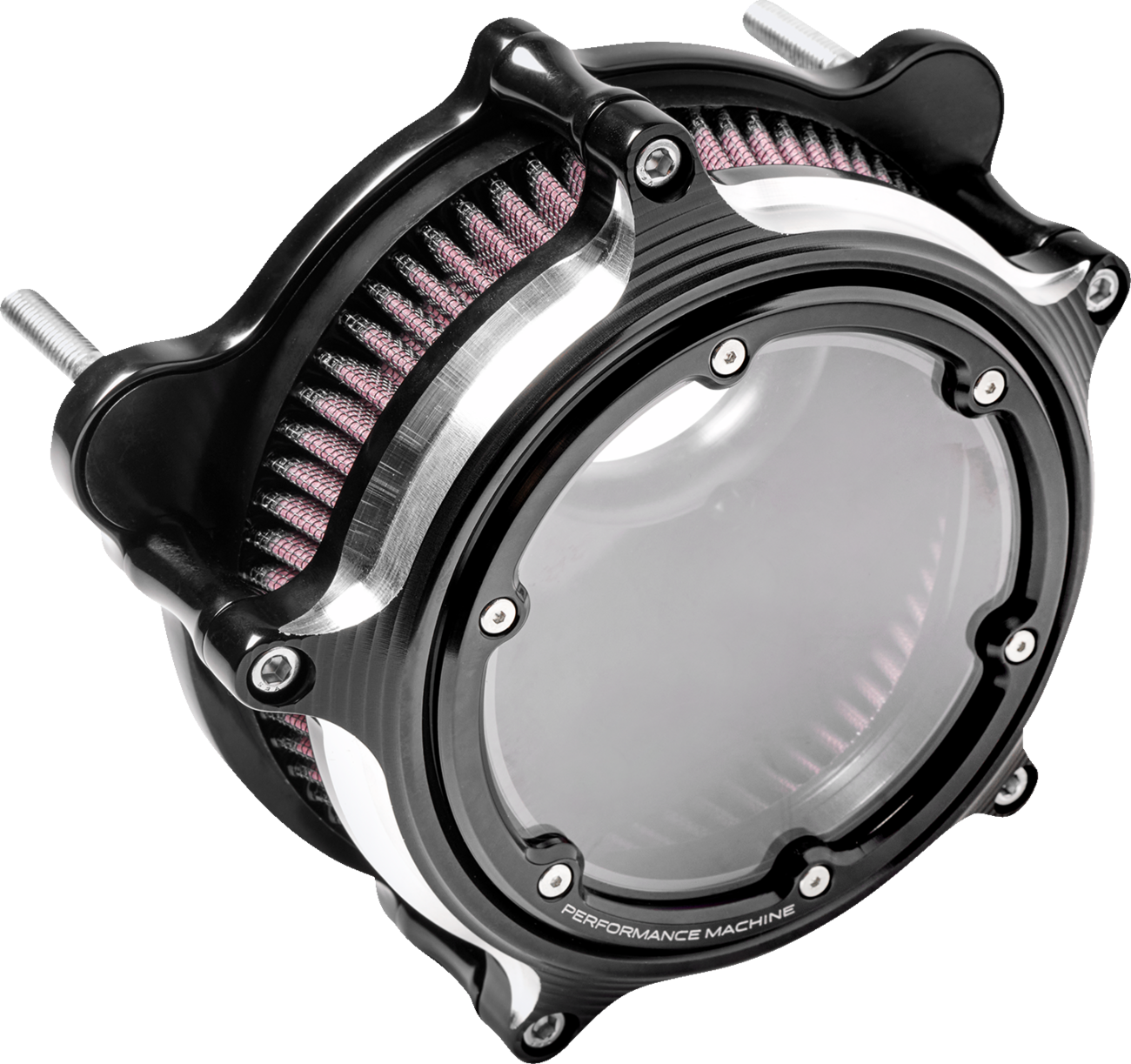 PERFORMANCE MACHINE (PM) Vision Air Cleaner Kit - Contrast Cut™ 0206-2166-BM