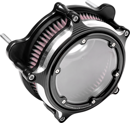 PERFORMANCE MACHINE (PM) Vision Air Cleaner Kit - Contrast Cut™ 0206-2166-BM