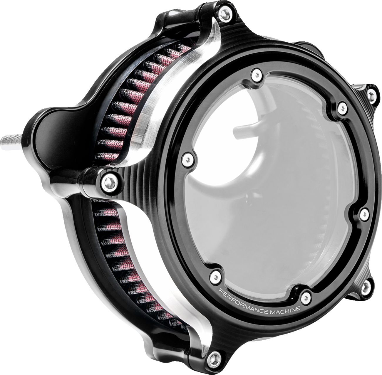 PERFORMANCE MACHINE (PM) Vision Air Cleaner Kit - Contrast Cut™ 0206-2166-BM