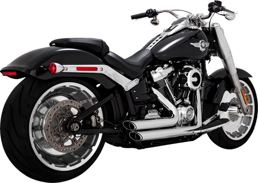 Vance & Hines Shortshots Staggered Exhaust System with PCX™ Technology - Chrome (Part #17335-22)