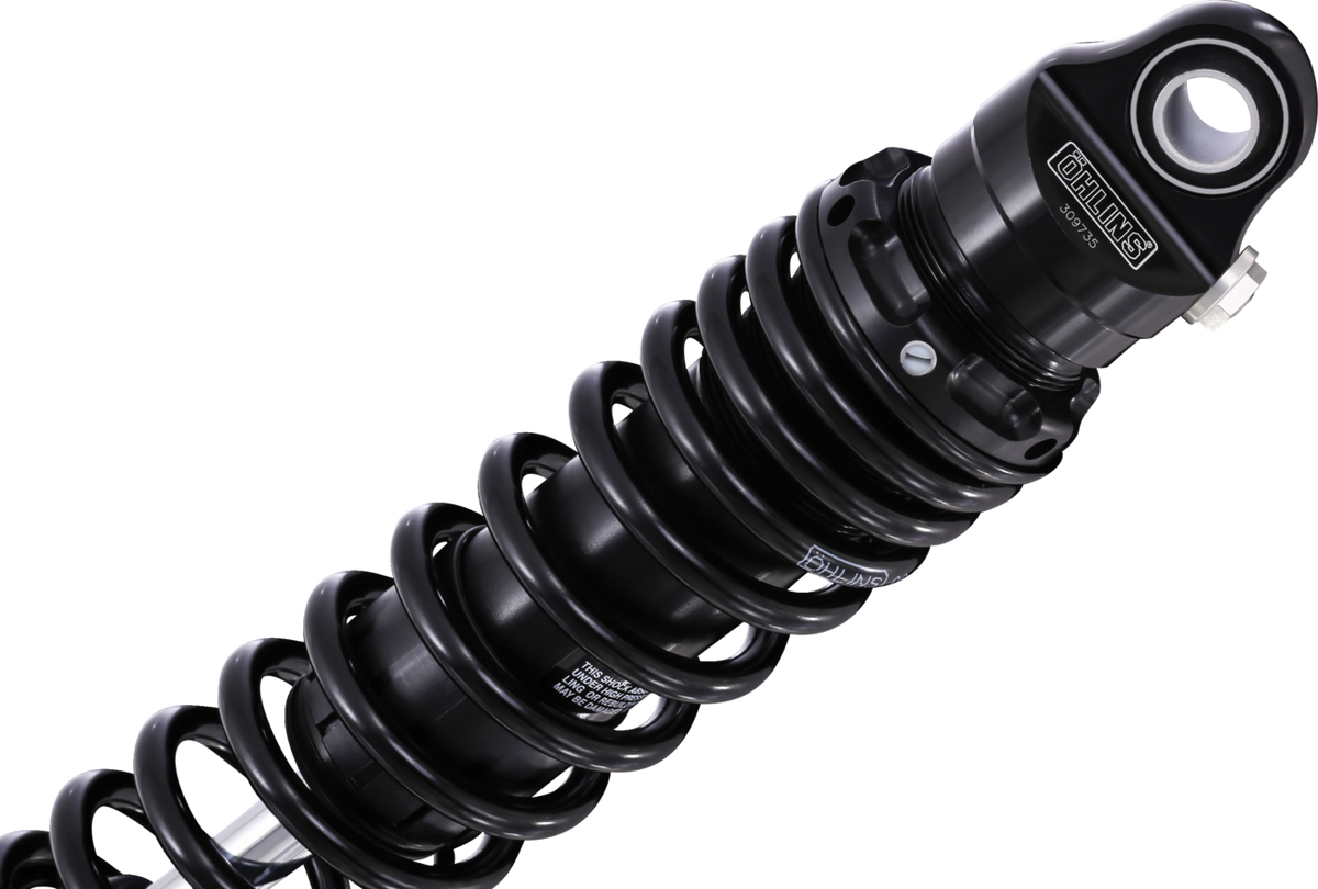 Öhlins STX36 Blackline Twin Shocks, 12-Inch, Rebound Adjustable, HD 776S2