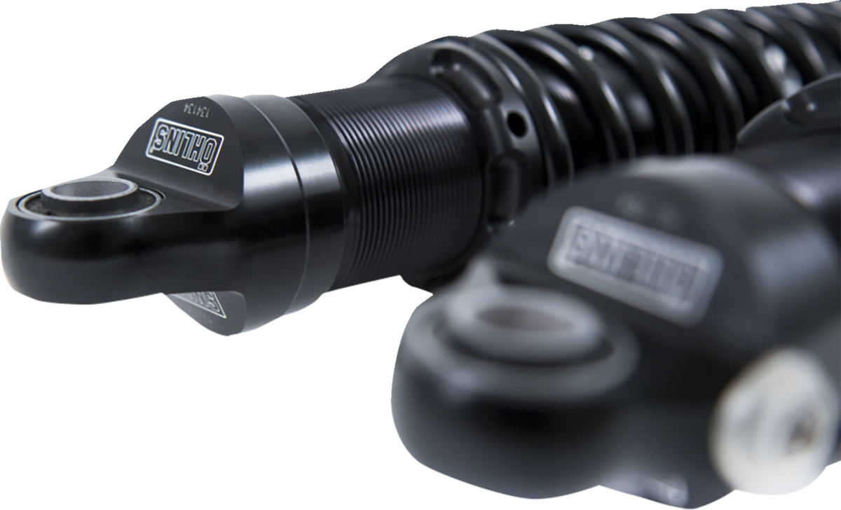 Öhlins STX36 Blackline Rebound-Adjustable Twin Shocks, 13-Inch, HD 765