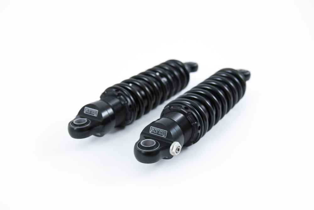 Öhlins STX36D Blackline Rebound-Adjustable Twin Shocks, 12-Inch, HD 762