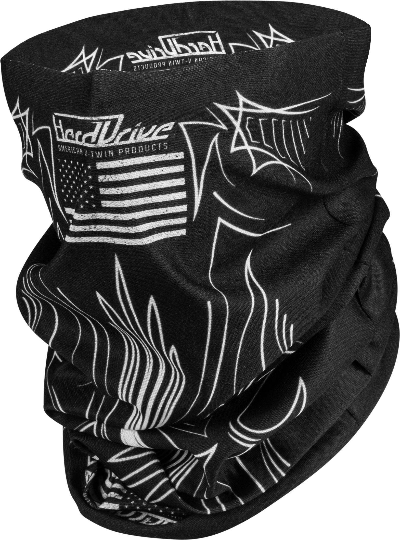 HardDrive CUSTOM ORDER of HOO- Neck Gaiter in True Black