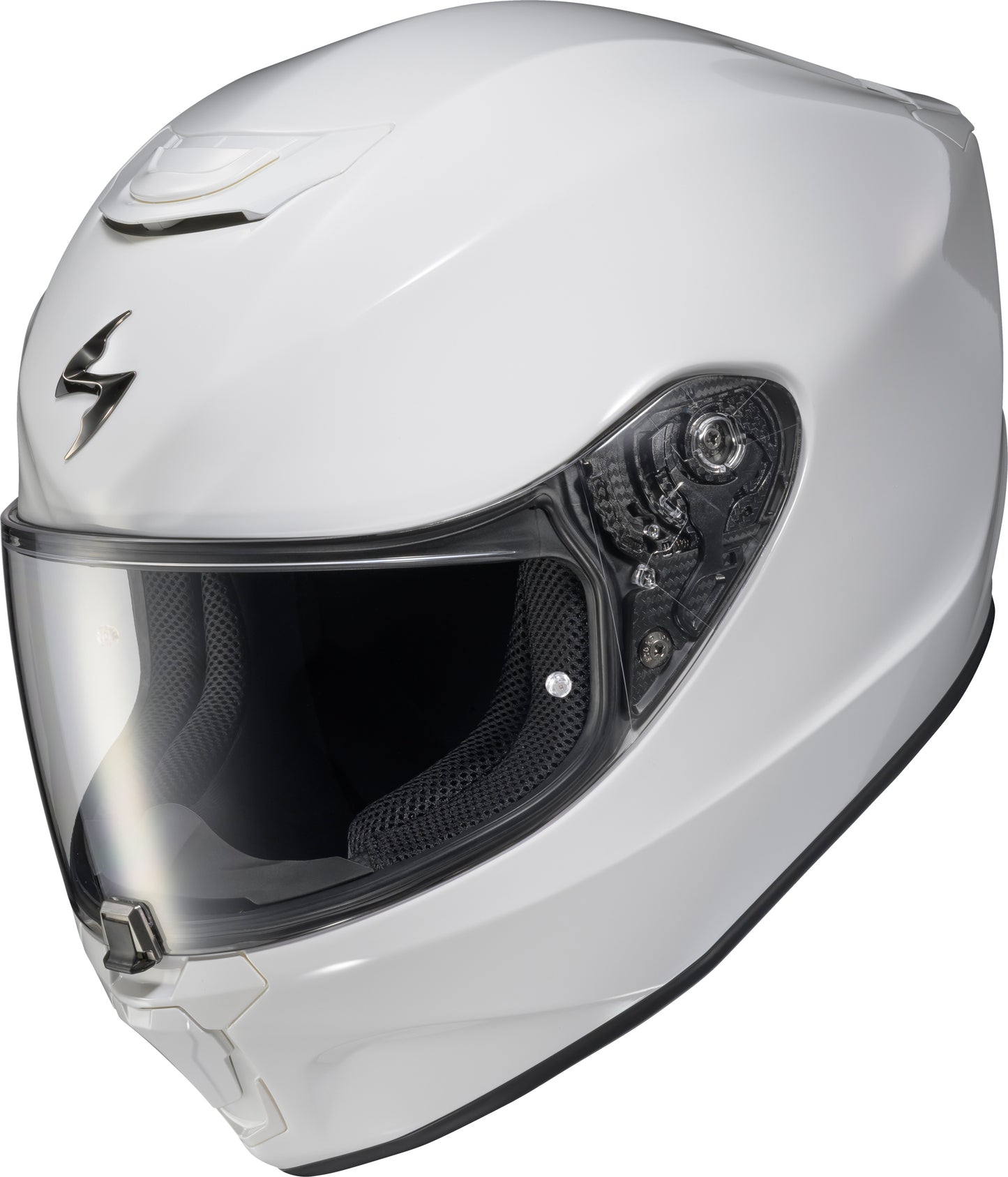 Scorpion EXO R330 Full Face Helmet Solid White - DOT and ECE 22.06 Certified