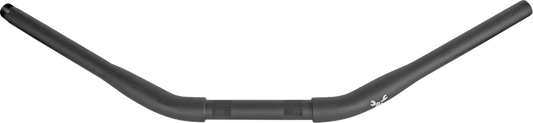BURLY BRAND Drag Bar - 0" - TBW - Matte Black B12-4501TB