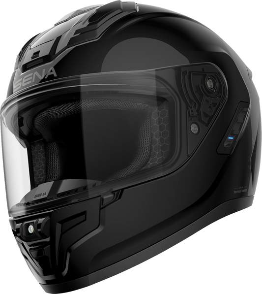 SENA Phantom Helmet - Gloss Black, 2XL - Model PHANTOM-GBXXL3