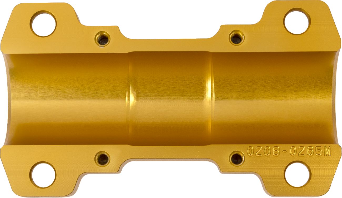 PERFORMANCE MACHINE (PM) Adapter - Gauge Relocation Kit - Gold Ops® 0208-2196-SMG