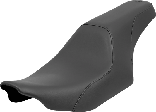 SADDLEMEN Profiler™ Saddle for FLT/FLH 2023-2024 – Black with GelCore™ Comfort