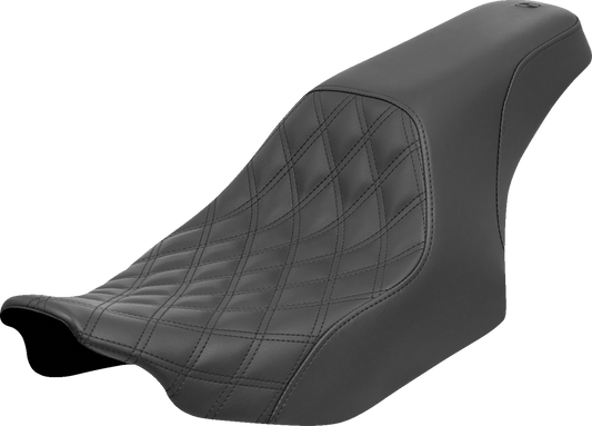 SADDLEMEN Profiler™ Lattice Stitch Seat for FLT/FLH 2023-2024 - Model 823-07-149