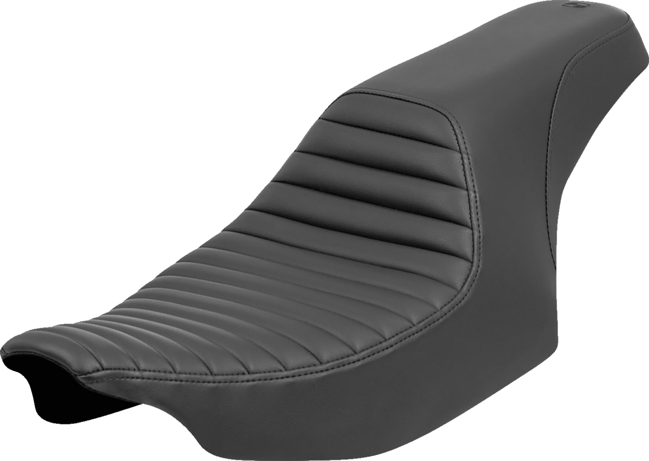 SADDLEMEN Profiler Tuck-n-Roll Saddle for FLT/FLH 2023-2024, Model 823-07-148