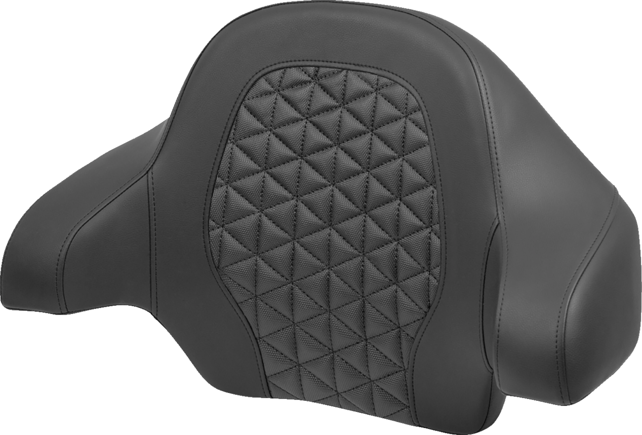 SADDLEMEN Tour-Pak® Backrest Pad for FLH/FLT 2014-2024 with Tri-Gripper - Part 814-07-15600