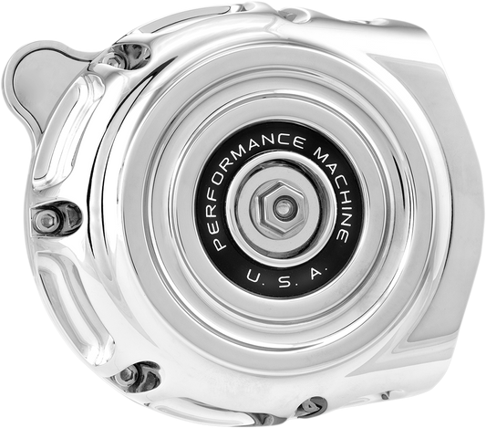 PERFORMANCE MACHINE (PM) Vintage Air Cleaner - Chrome 0206-2133-CH