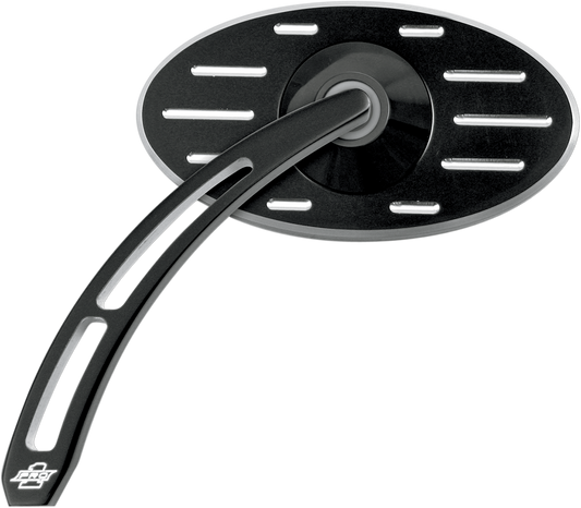 PRO-ONE PERF.MFG. Pro Street Side View Mirror - Left, Black - Part 102630B