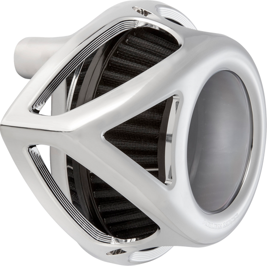 ARLEN NESS Clear Tear Air Cleaner Kit - Chrome 600-243