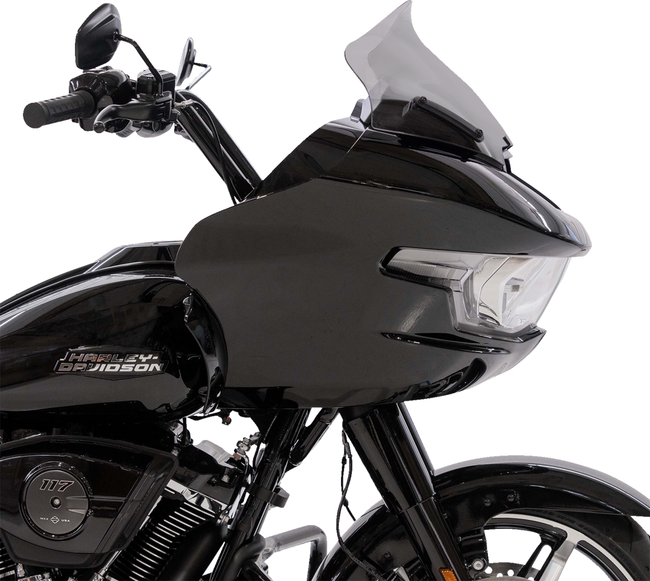 KLOCK WERKS Sport Flare™ Windshield - 11" - Tint - FLTRX KWW-01-0735-T