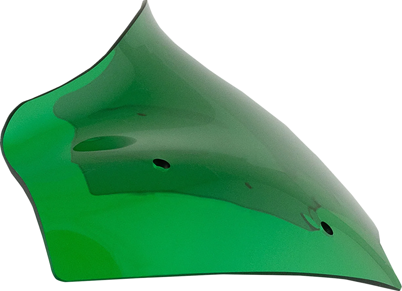 KLOCK WERKS Kolor Flare™ Sport Windshield - 8" - Green - FLTRX KWW-01-0758