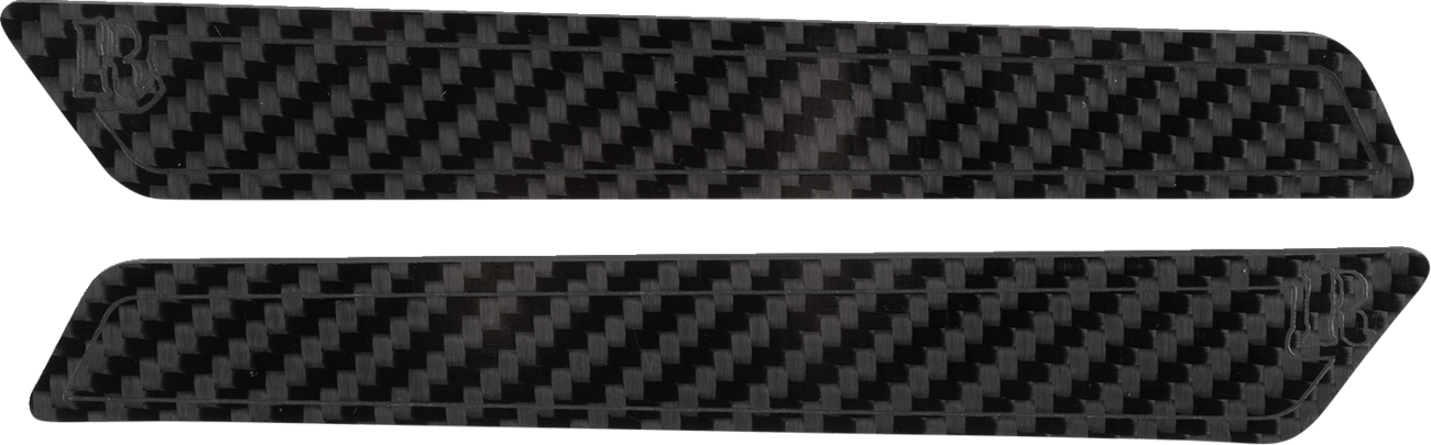 RICKRAK Carbon Fiber Latch Inserts RR-CF-LI - Pair with Adhesive Backing