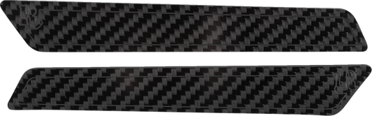 RICKRAK Carbon Fiber Latch Inserts RR-CF-LI - Pair with Adhesive Backing