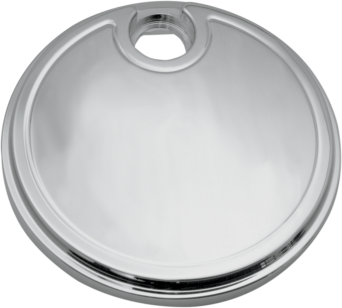 PRO-ONE PERF.MFG. Chrome Smooth Fuel Door - Part No. 908310