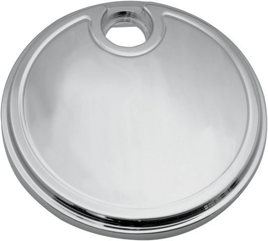 PRO-ONE PERF.MFG. Chrome Smooth Fuel Door - Part No. 908310