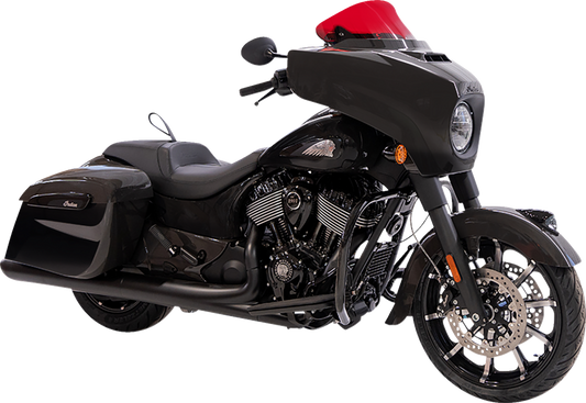 KLOCK WERKS Kolor Flare™ Windshield - 10" - Red KWW-04-0636