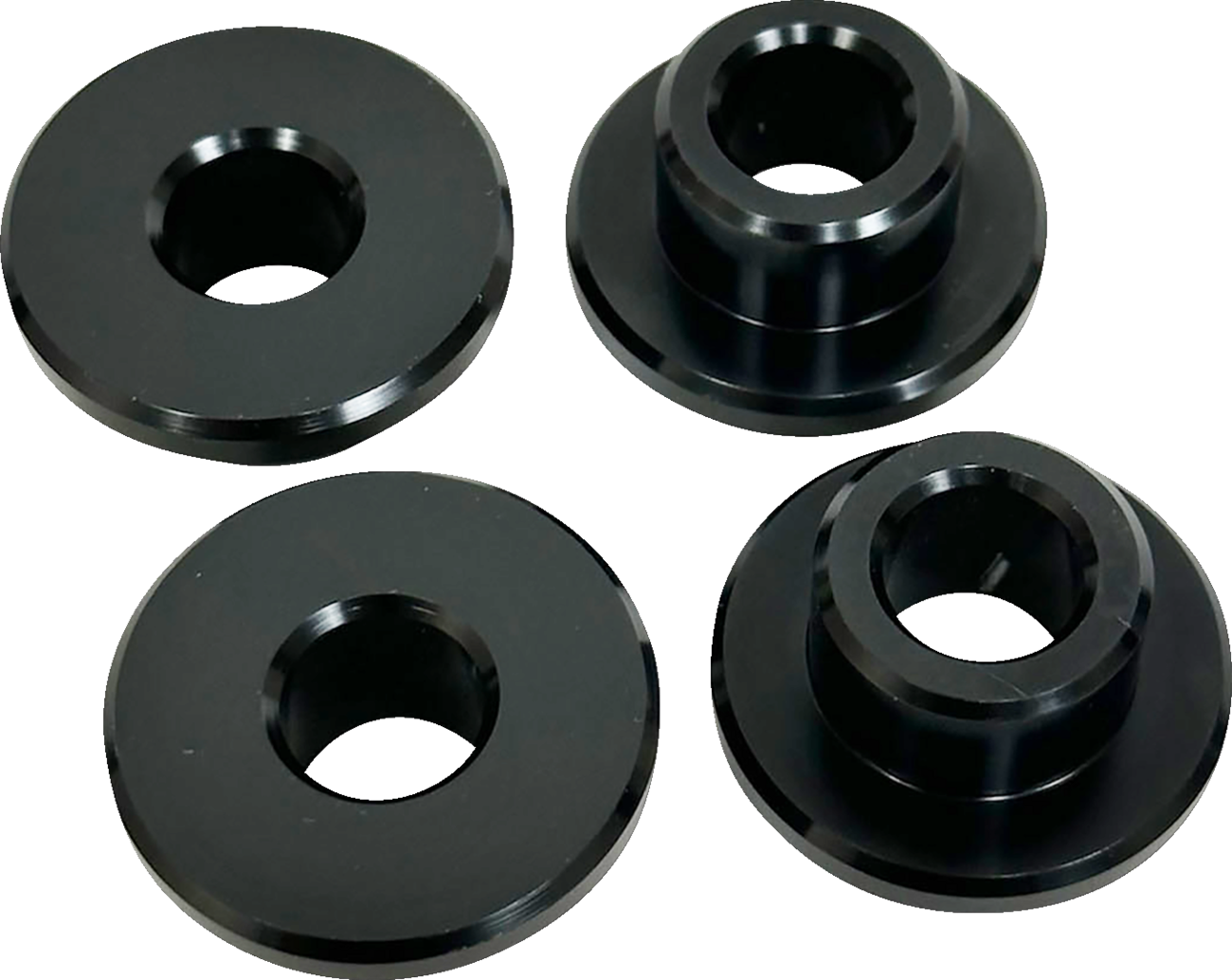 PRO-ONE PERF.MFG. Solid Riser Bushing Kit - Black 103060B