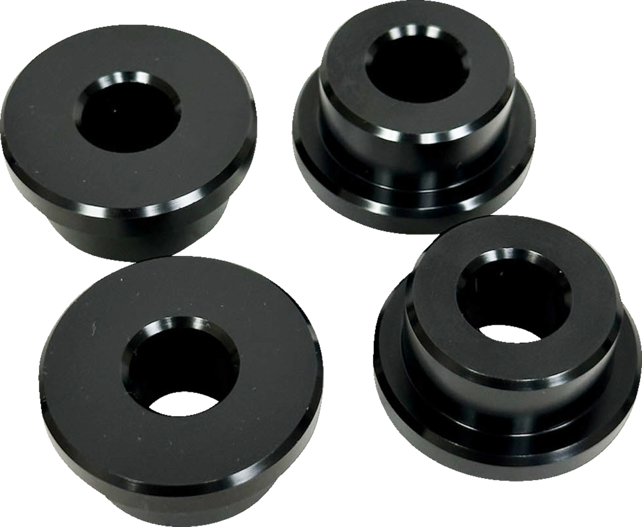 PRO-ONE PERF.MFG. Solid Riser Bushing Kit - Black 103050B