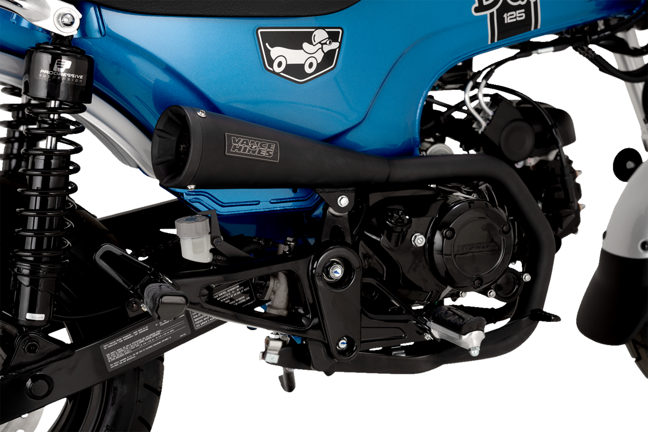 VANCE & HINES Upsweep Slip-On Muffler for Honda Dax 125 - Black, Part 48431