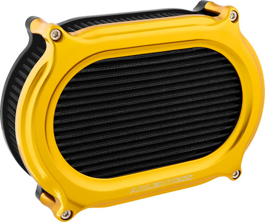 ARLEN NESS Stage 2 Oval Air Cleaner Kit - Gold 600-197