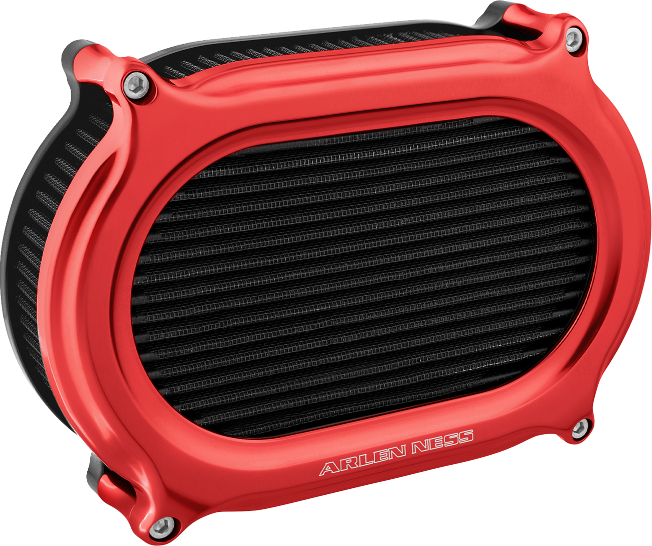 ARLEN NESS Stage 2 Oval Air Cleaner Kit - Red 600-210