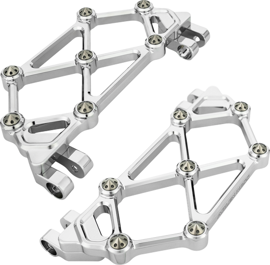 ARLEN NESS Mini Diamond Floorboards - Driver - Chrome - FLT 410-046