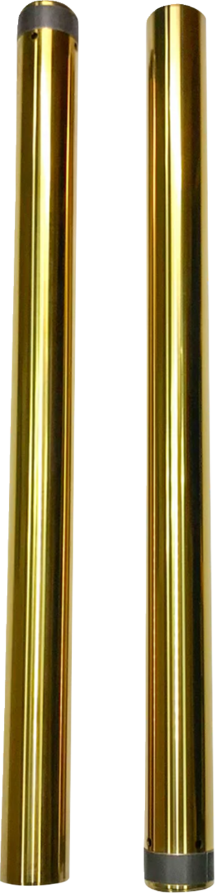 PRO-ONE PERF.MFG. Fork Tube - 49 mm - 23.75" - Gold TIN 105220G