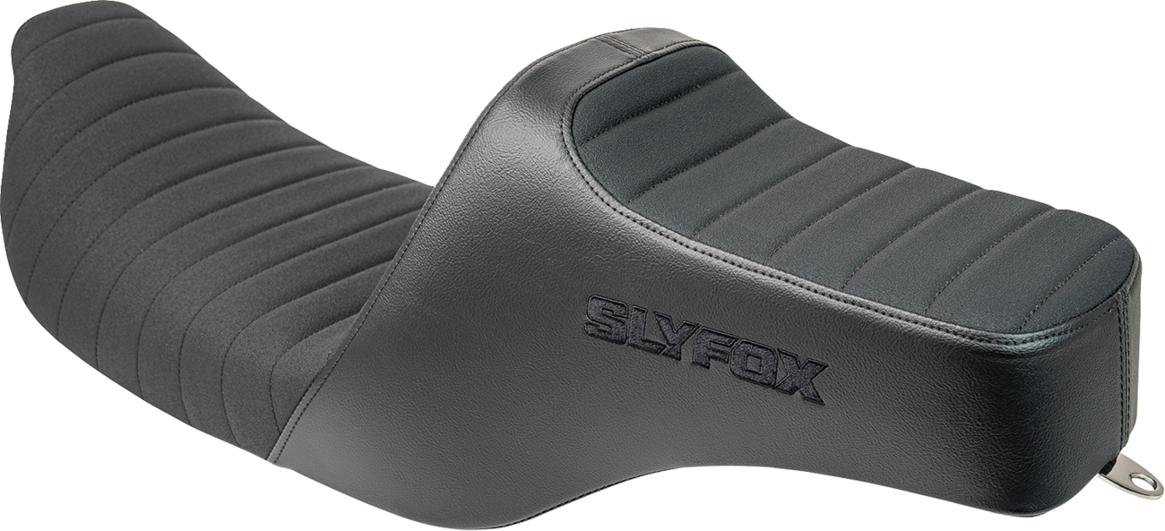 SLYFOX High Noon Seat with Vinyl Cover and Classic Stitch for FL '97-'07 – Model 4702A-SlyFox